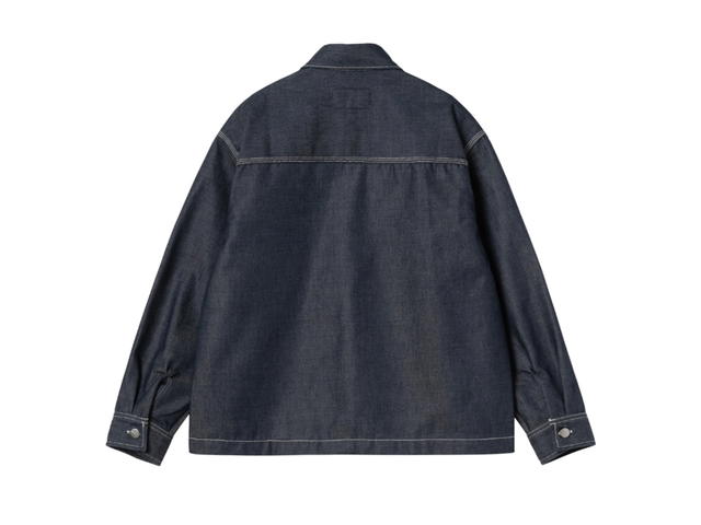 Carhartt Carhartt W Louis Shirt Jac Blue Rigid - view 2
