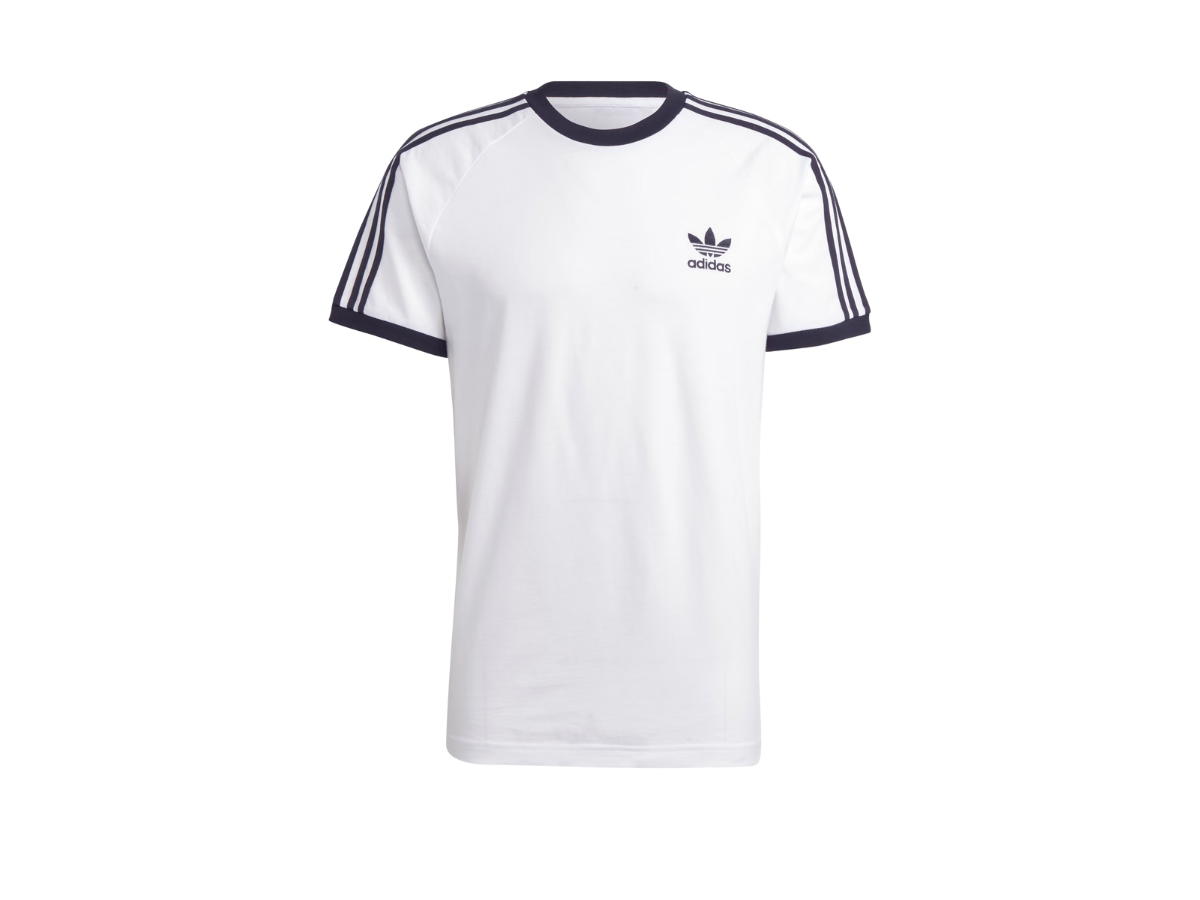 adidas adidas Adicolor Classics 3 Stripes Tee White