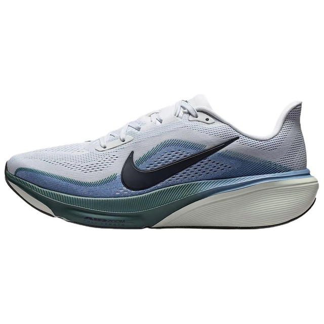 Nike Nike Pegasus 42 - White Gold/Work Blue/Mineral Slate Blue/Dark Blue/Black - view 1