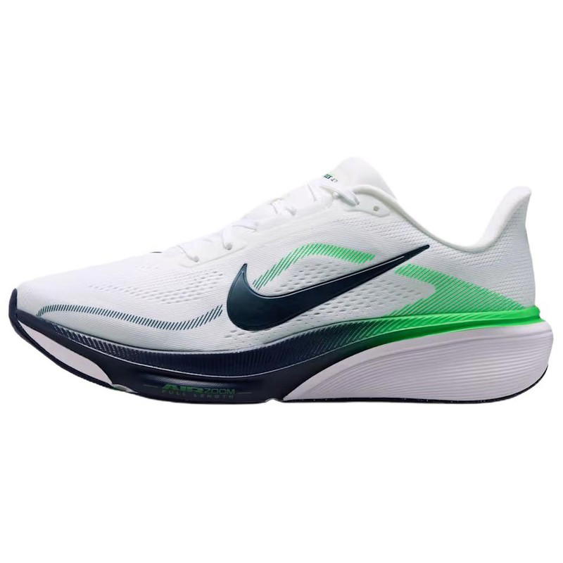 Nike Nike Pegasus 42 - White/Green Shimmery/Midnight Blue