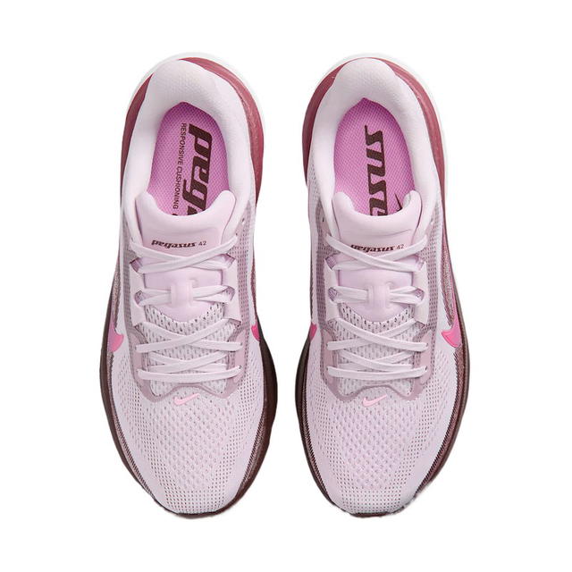 Nike Nike Pegasus 42 - Bleached Lilac/Mysterious Maroon/Pink Mist/Pink Rising - view 3