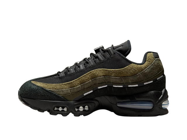 Nike Nike Air Max 95 x Undefeated Medium Olive Black Cargo Khaki - view 2