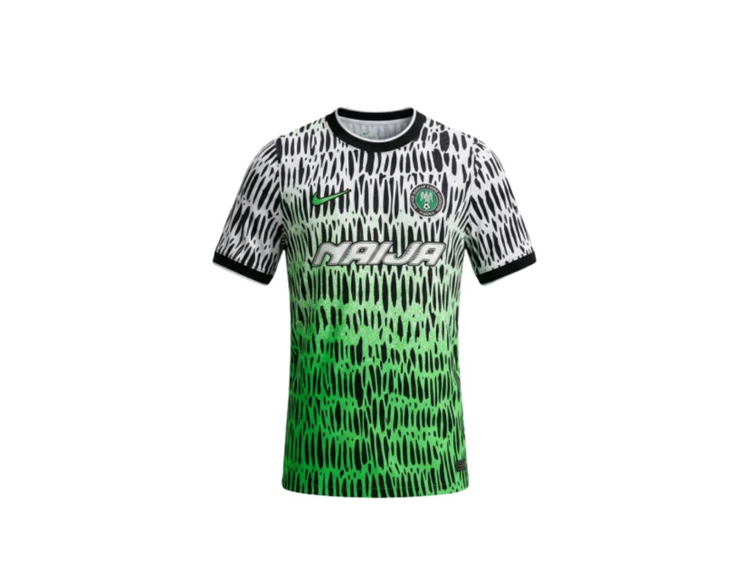 Nike Nike Nigeria x Slawn Dri-FIT Academy Pro Short-Sleeve Soccer Shirt White Black Green