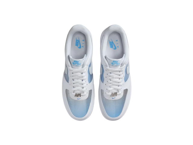 Nike Nike Air Force 1 White And University Blue - view 4