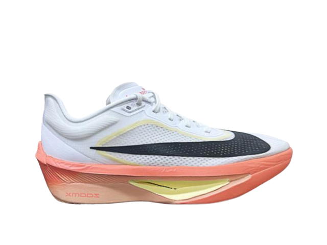 Nike Nike Zoom Fly 6 Anti Slip Wear Resistant Low Top Running White Orange - view 1