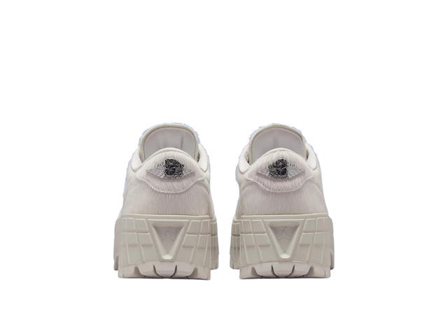 Nike Air Jordan 1 Low Light Bone Metallic Silver (Women's) - view 5