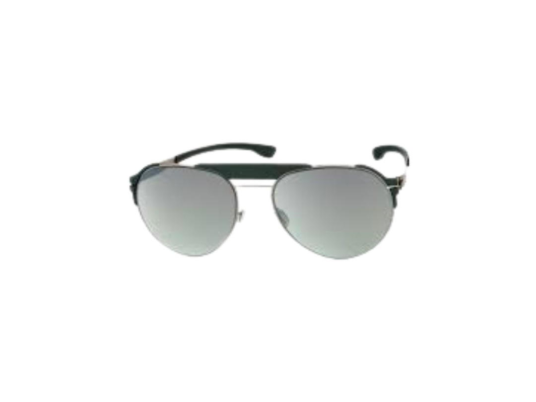 Ic! Berlin Ic! Berlin Fadeaway Sunglasses In Metal Bronze-Dark Green