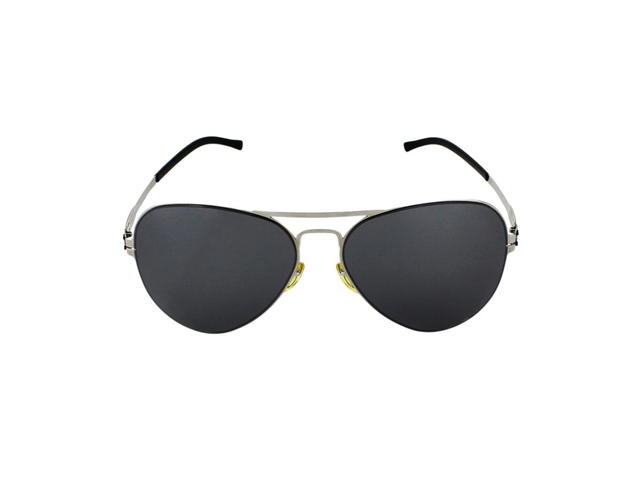 Ic! Berlin Ic! Berlin Freitag Sunglasses In Metal Bros Silver - view 1