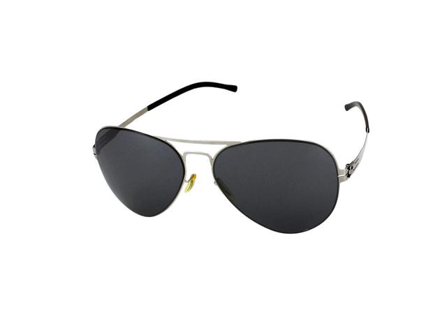 Ic! Berlin Ic! Berlin Freitag Sunglasses In Metal Bros Silver - view 2