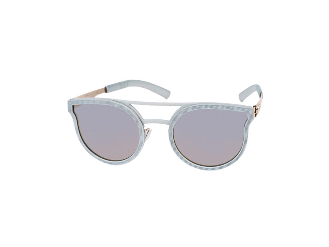 Ic! Berlin Ic! Berlin Utopia Matrix Sunglasses In Metal Bronze-Faded Mint
