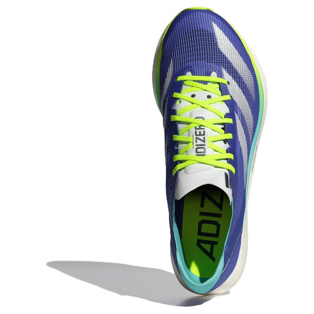 adidas adidas Adizero Takumi Sen 10 - Blue/Neon Green/White - view 3