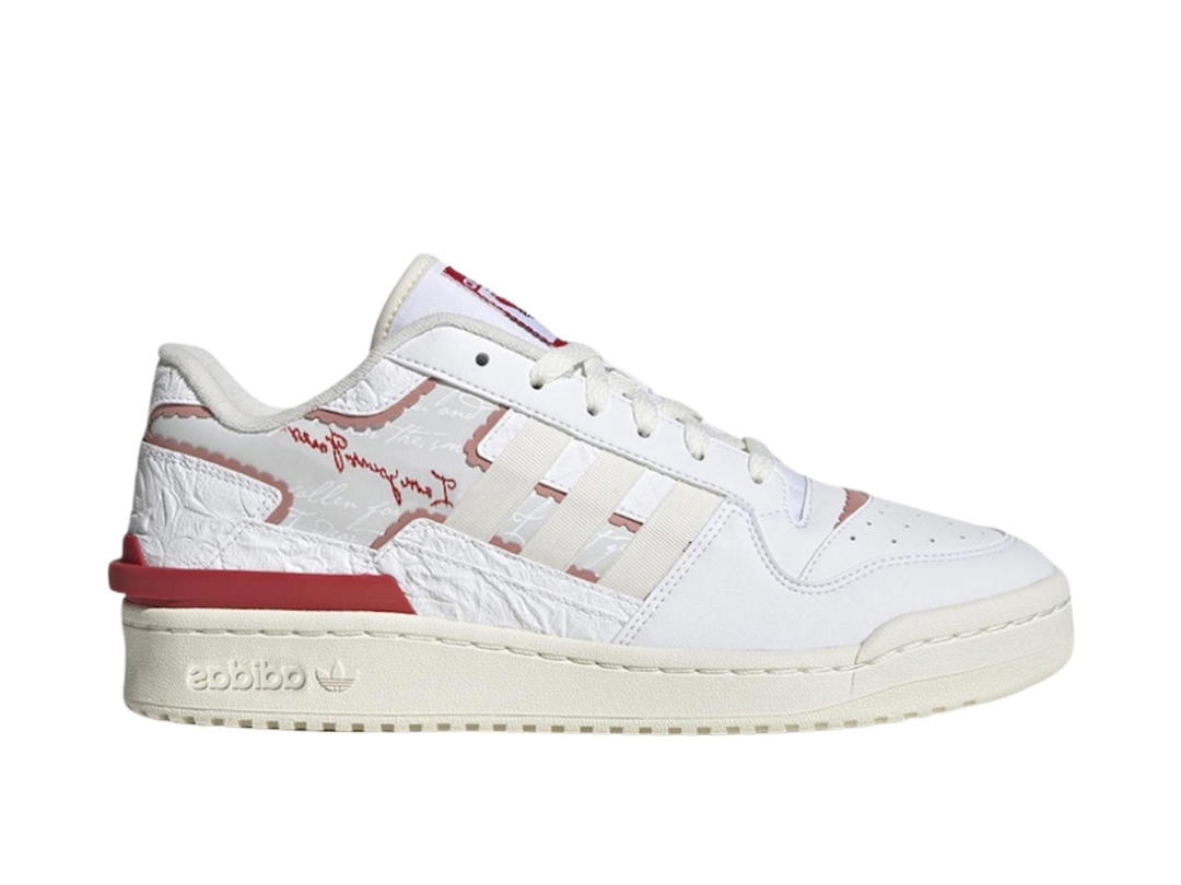 adidas adidas Forum Exhibit Low 2 White Red (Women's)