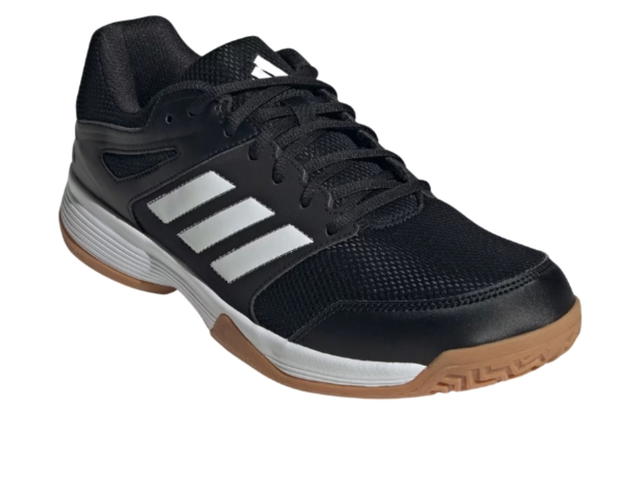 adidas adidas Speedcourt Indoor Shoes Core Black Cloud White Gum - view 3