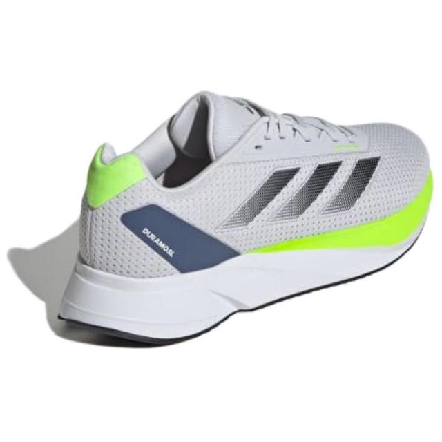 adidas adidas Duramo SL - Light Gray/Core Black/Bright Lemon - view 4