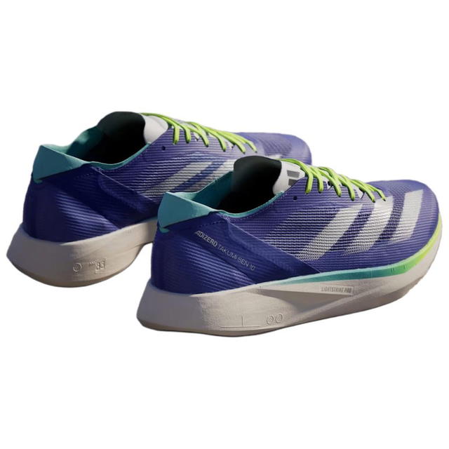 adidas adidas Adizero Takumi Sen 10 - Cobalt Blue/Zero Metal/Clear Lemon - view 4