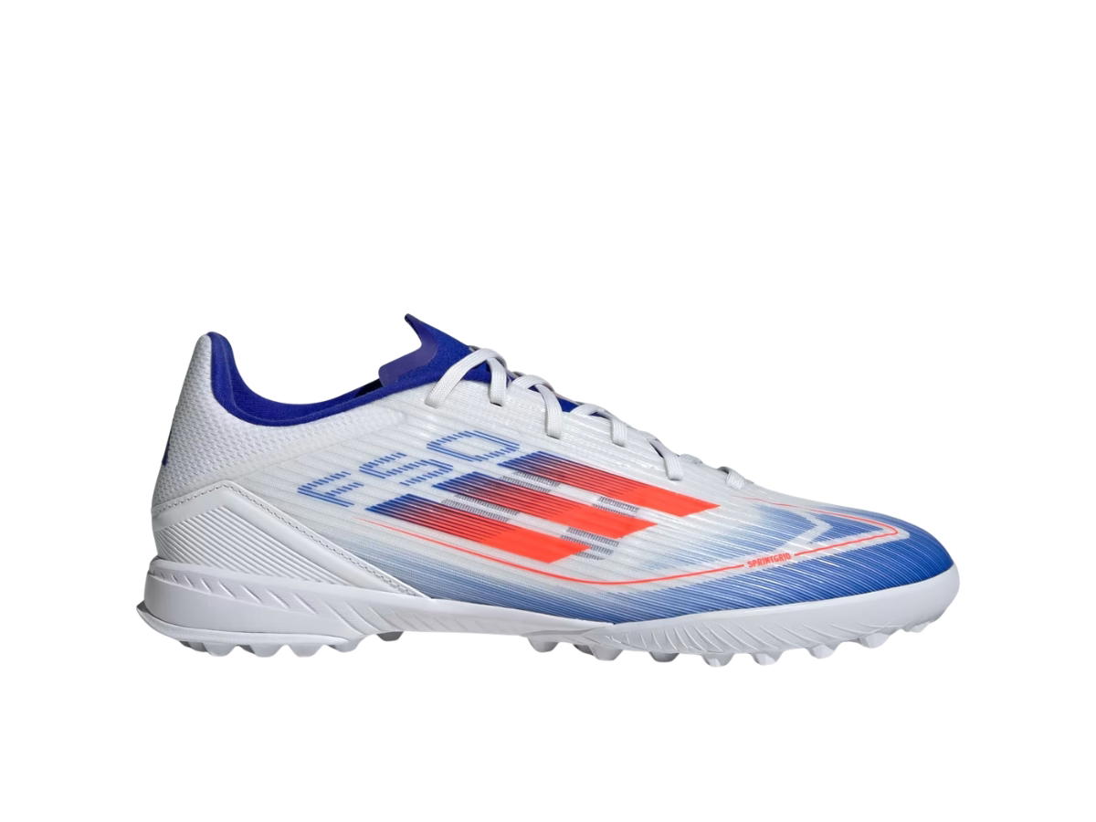 adidas adidas F50 League Turf Boots Cloud White Solar Red Lucid Blue