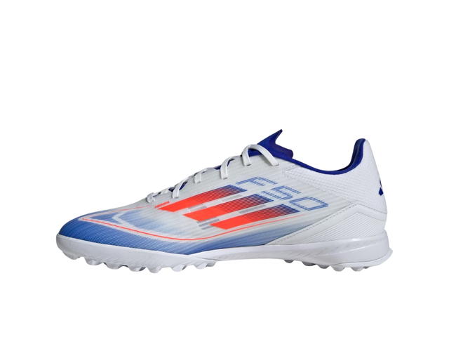 adidas adidas F50 League Turf Boots Cloud White Solar Red Lucid Blue - view 2