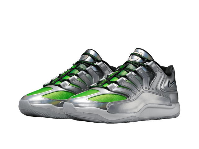 Nike Nike KD 18 Silver Gray - view 5