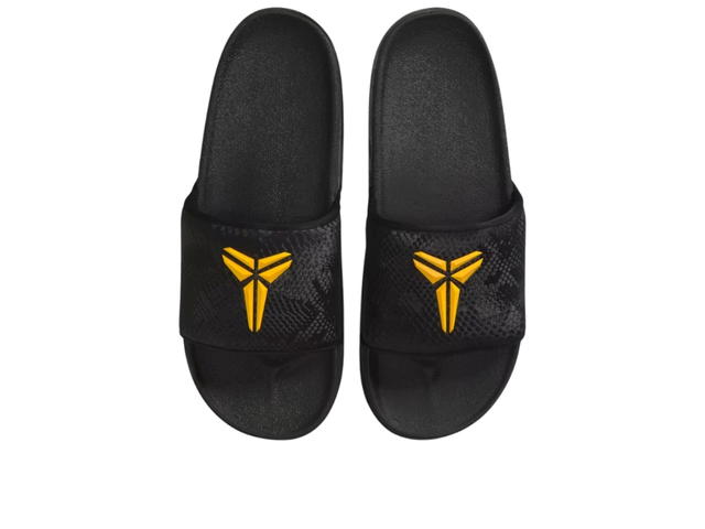 Nike Nike Kobe Offcourt Slide Black University Gold - view 4