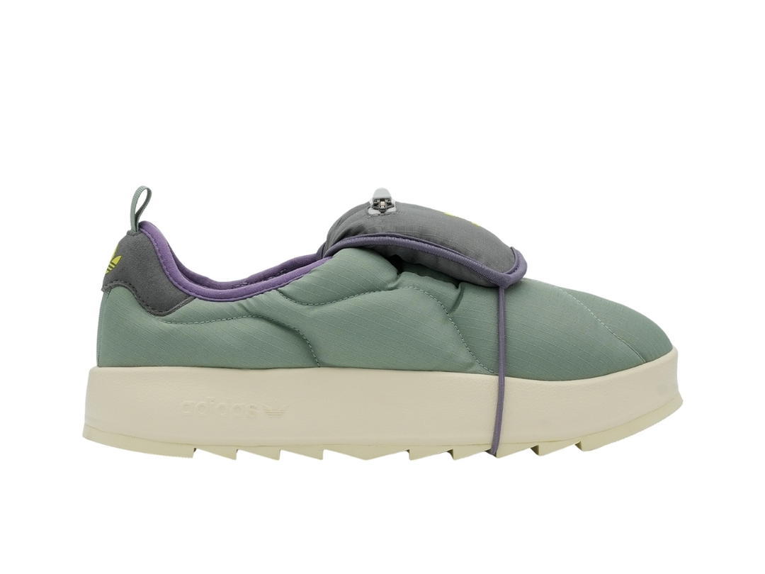 adidas Puffylette Adidas Originals Silver Green