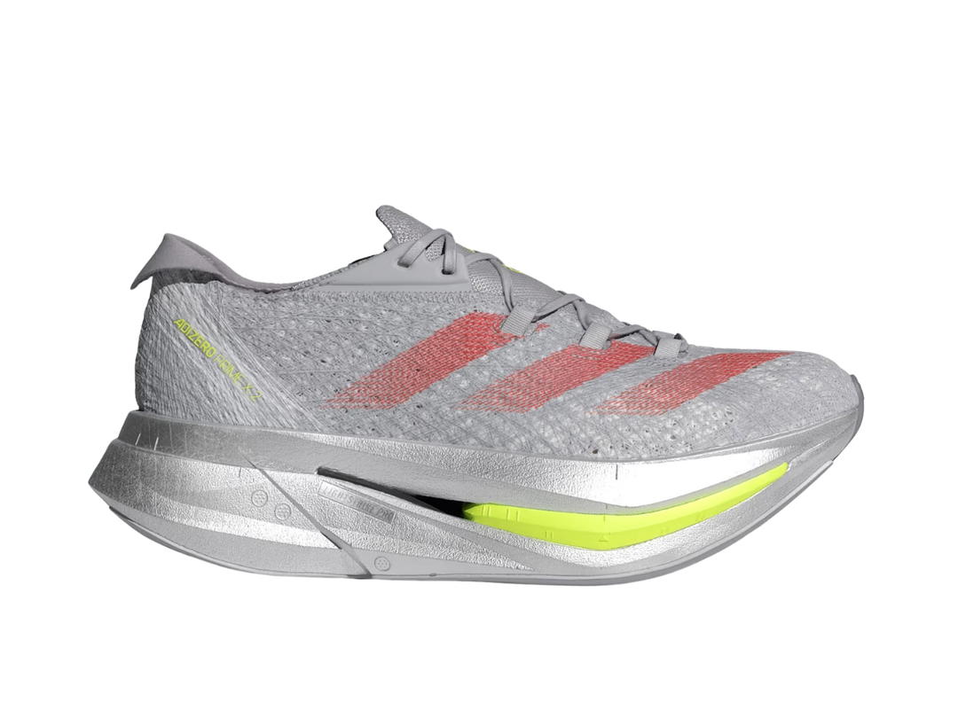 adidas adidas Adizero Prime X 2.0 Strung Lucid Red Grey Two
