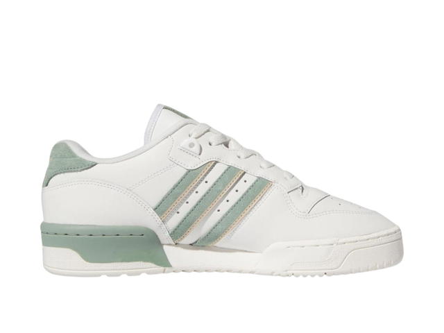 adidas adidas Rivalry Low White Silver Green - view 1