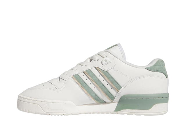 adidas adidas Rivalry Low White Silver Green - view 2