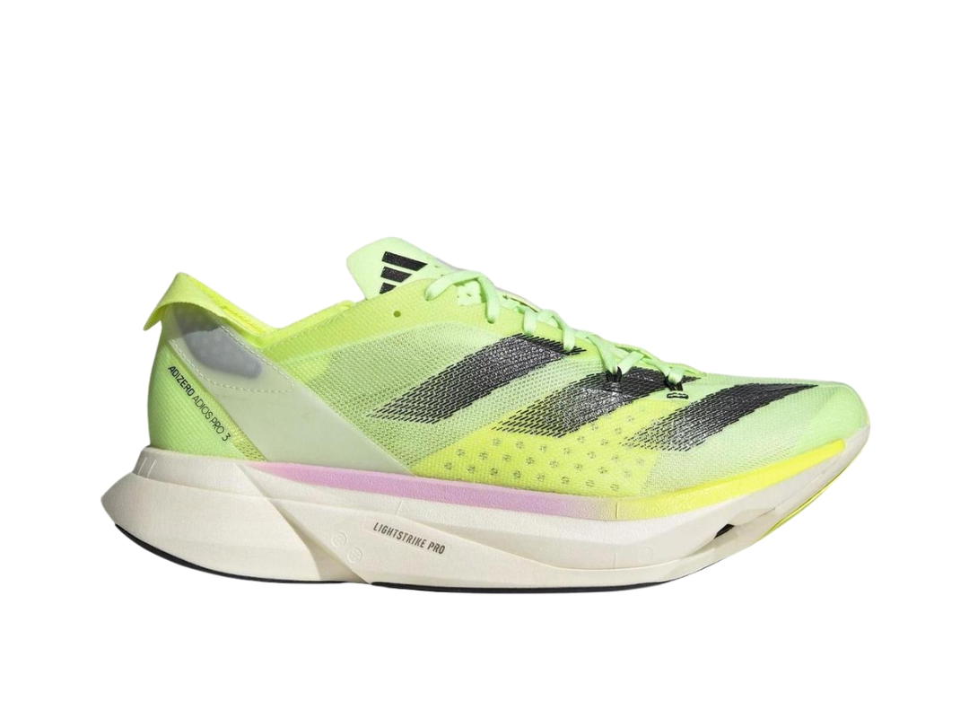 adidas adidas Adizero Adios Pro 3 Neon Green Black Pink