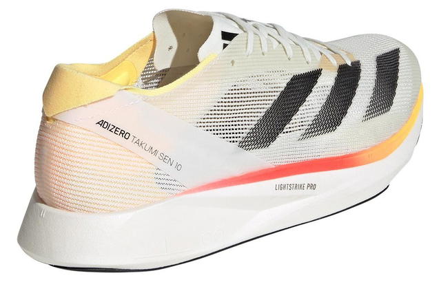 adidas adidas Adizero Takumi Sen 10 - White/Black - view 3