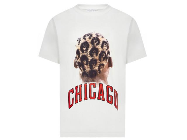 Ih Nom Uh Nit IH NOM UH NIT Cheetah Chicago player T-Shirt White - view 1