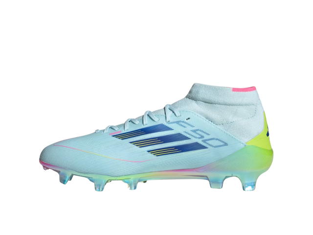 adidas adidas F50 Elite Mid-Cut 99 Capsule Firm Ground Almost Blue Semi Lucid Blue Semi Solar Yellow - view 2