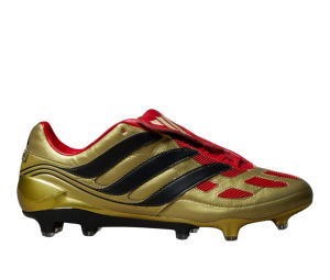 Buy adidas Predator Precision ZZ Firm Ground Cleats Gold Metallic Core Black Collegiate Red at Sasom – Authentic and Ready to Ship
