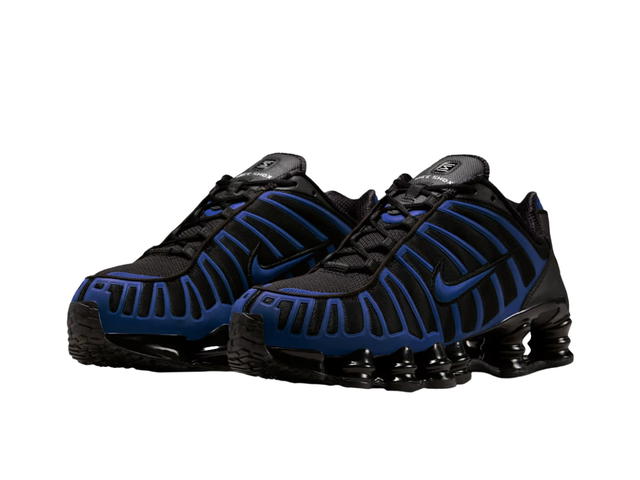 Nike Nike Shox TL Black Metallic Silver Light Lemon Twist Court Blue - view 3