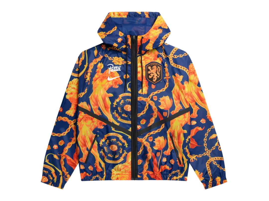 Nike Nike Netherlands x Patta Anthem Jacket Royal Blue White