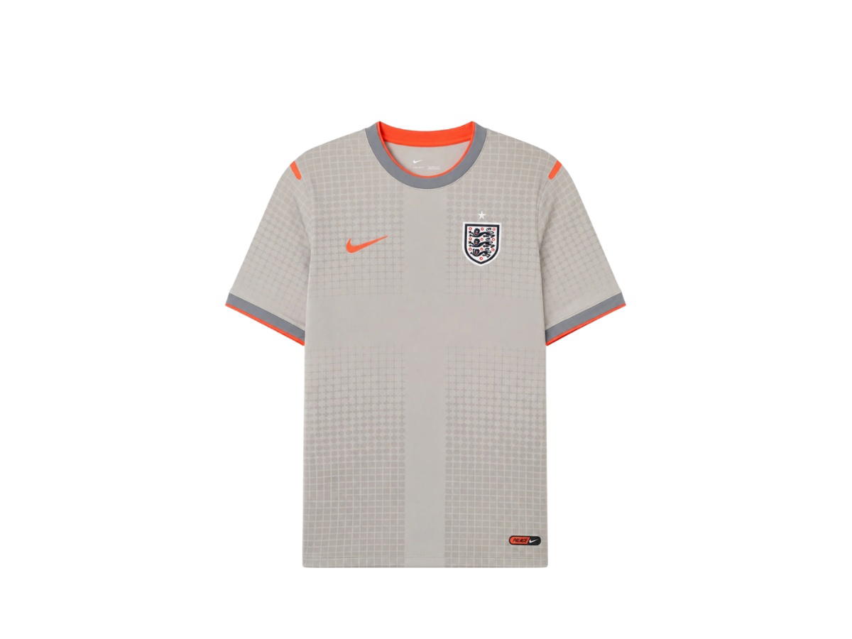 Nike Nike England x Palace Academy Pro Short-Sleeve Football Shirt Grey