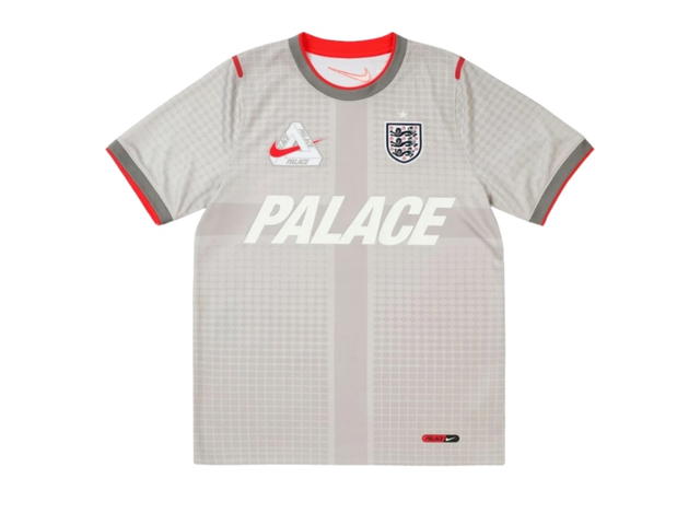 Nike Nike X England X Palace Men's Academy Pro Short-Sleeve Soccer Top Pewter Grey - view 1