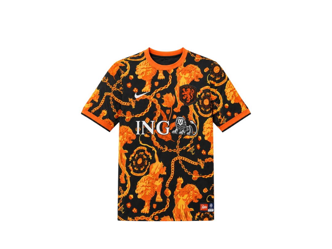 Nike Nike Academy Pro Short-Sleeve Football Top x Patta Black White