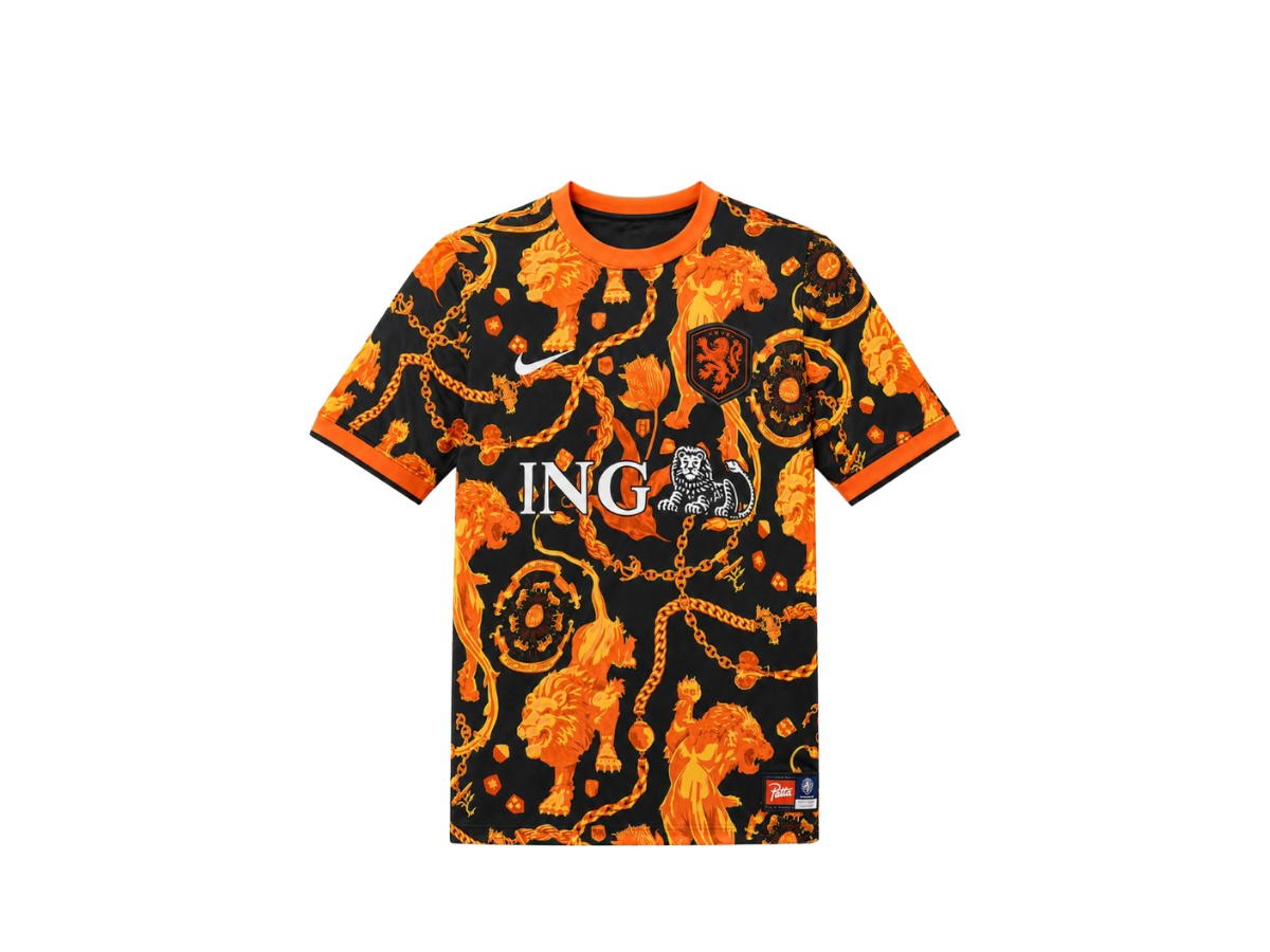 Nike Nike Academy Pro Short-Sleeve Football Top x Patta Black White