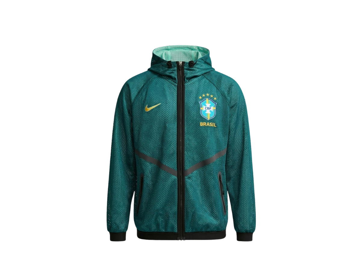 Nike Nike Brazil Dri-FIT Football Anthem Jacket Geode Teal