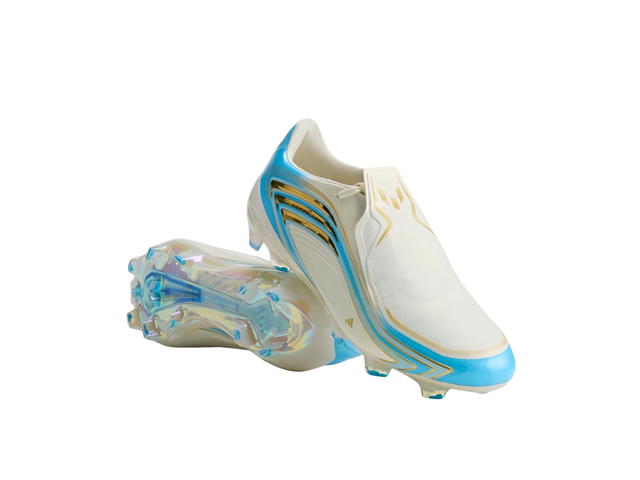 adidas adidas F50 Messi Elite FG Ivory Semi Blue Burst Icey Blue - view 2