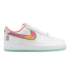 Buy Nike Air Force 1 Low White Green Glow Light Laser Orange Crimson Pulse at Sasom – Authentic and Ready to Ship