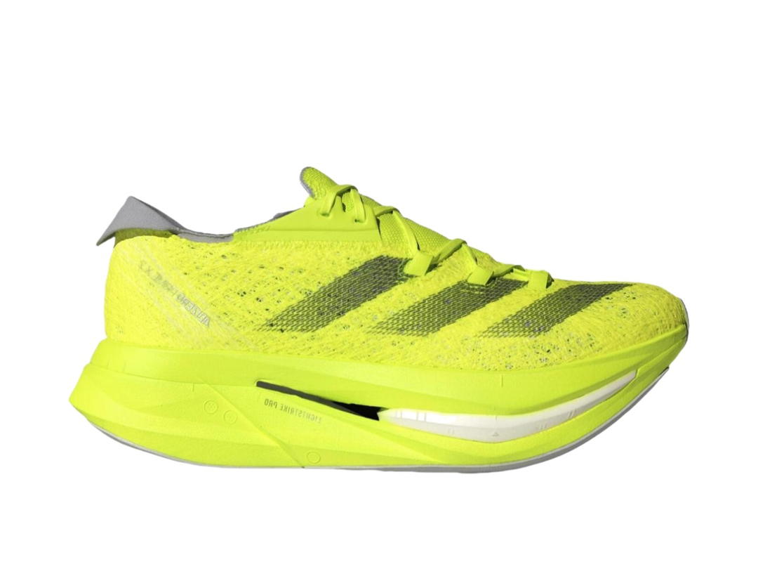 adidas adidas Adizero Prime X 2 STRUNG Anti Slip Wear Resistant Low Top Running Yellow
