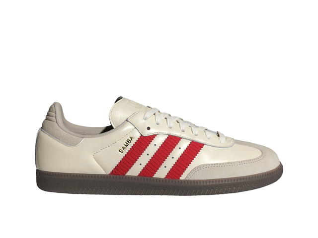 adidas adidas Samba OG Off White Better Scarlet Gum - view 1