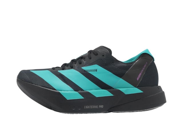 adidas adidas Adizero Adios Pro 4 M Core Black Pure Teal Pur Bur - view 2