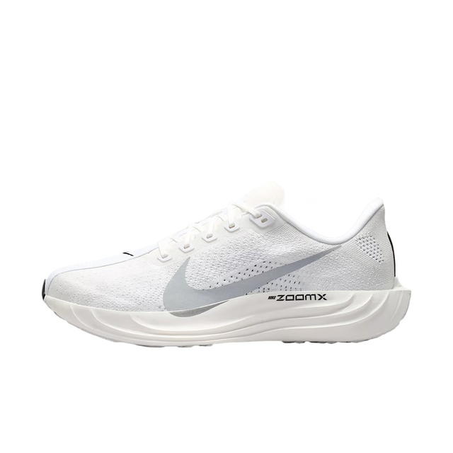 Nike Nike Pegasus Plus - White/Light Silver Gray/Black/Metallic Silver - view 1