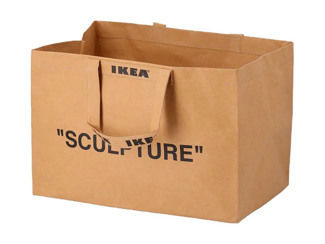 Off-White Virgil Abloh x IKEA MARKERAD Large Bag Brown