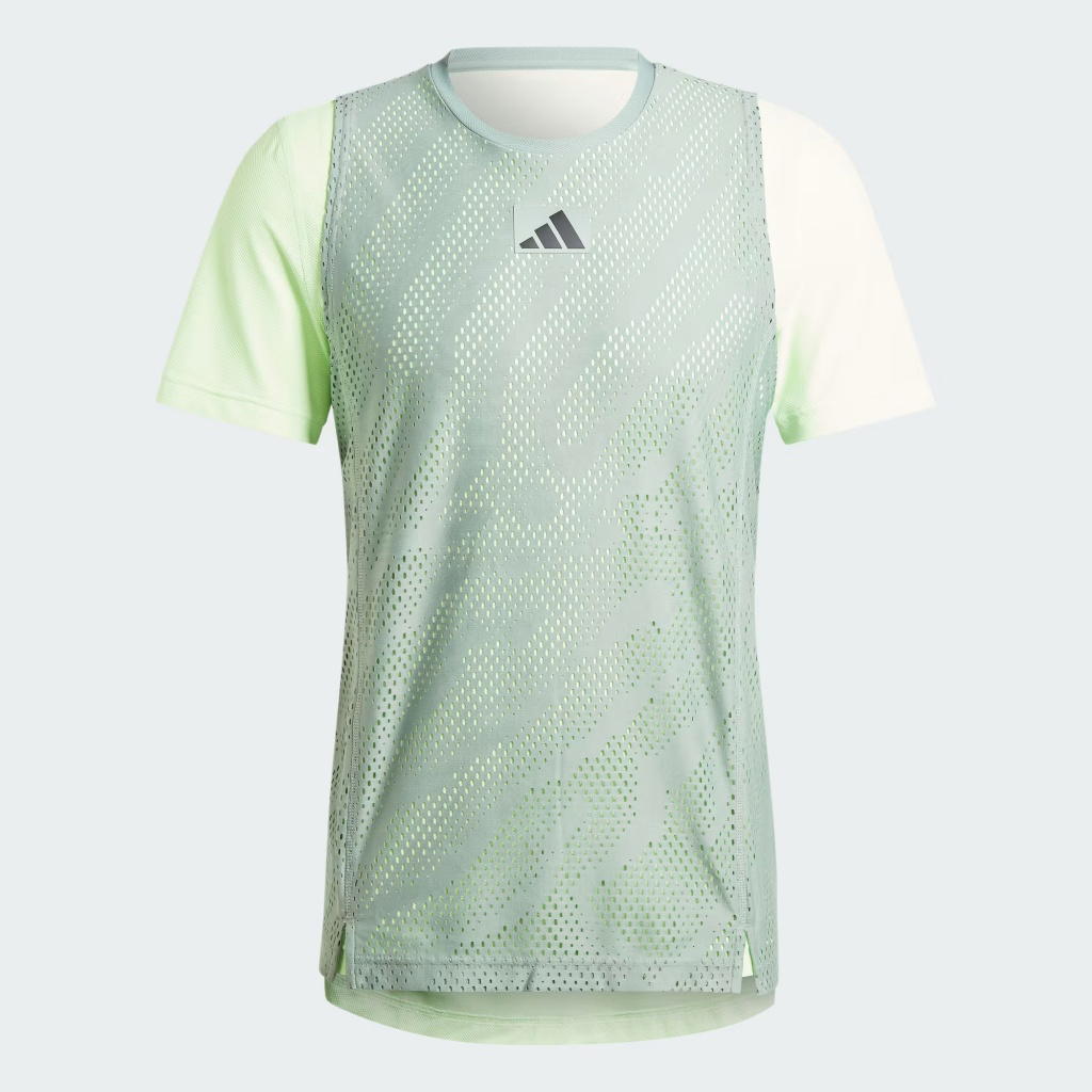 adidas adidas Tennis Pro Layering Tee Green Black