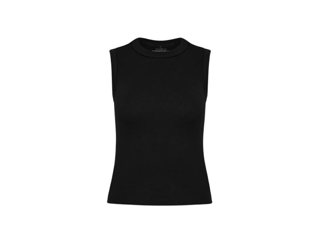 IM NOT A MORNING PERSON IM NOT A MORNING PERSON Sleeveless Classic Tee Black