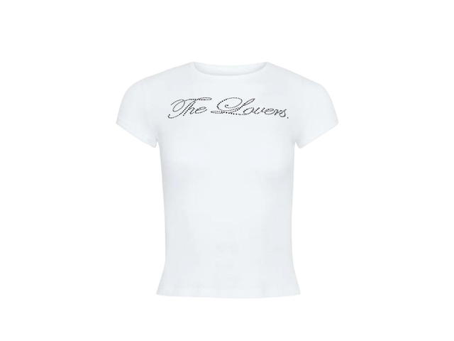 IM NOT A MORNING PERSON IM NOT A MORNING PERSON The Lovers Soft Tee White - view 1