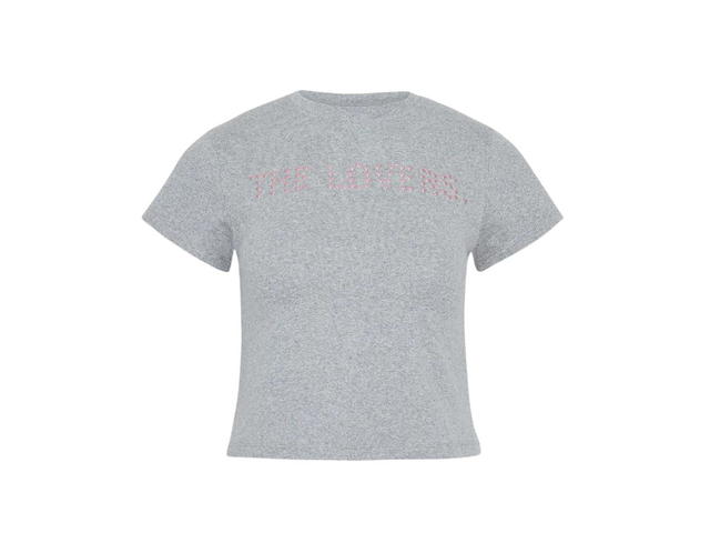 IM NOT A MORNING PERSON IM NOT A MORNING PERSON The Lovers Tee Gray - view 1